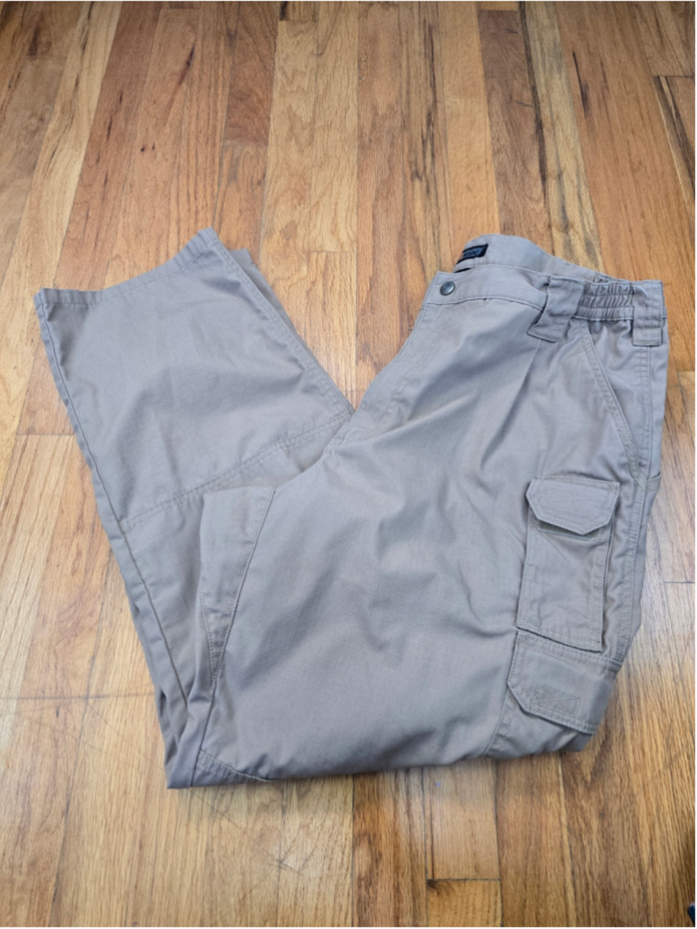 Men's 5.11 Tactical Cargo Pants Waist 40 Beige
